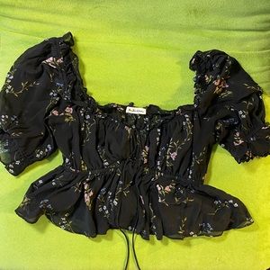 flowy and floral for love & lemons top